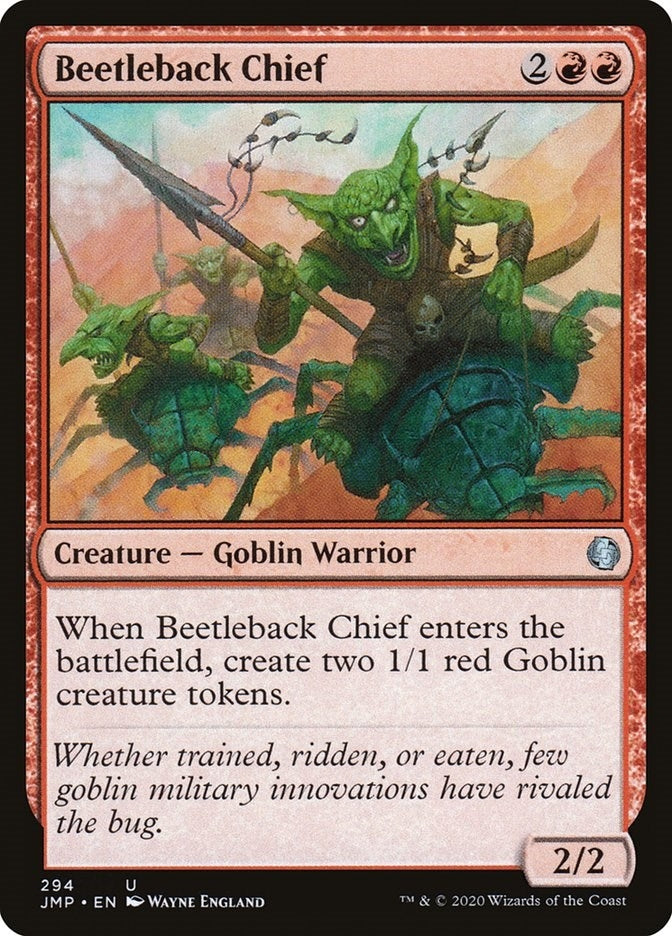 Image for Beetleback Chief (Jumpstart) (294) - Magic: The Gathering