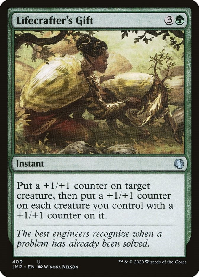 Image for Lifecrafter's Gift (Jumpstart) (409) - Magic: The Gathering