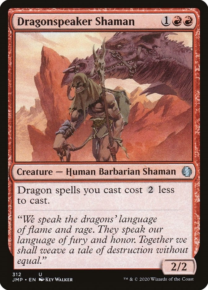 Image for Dragonspeaker Shaman (Jumpstart) (312) - Magic: The Gathering