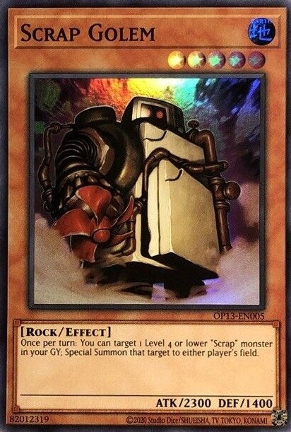 Image for Scrap Golem (OTS Tournament Pack 13) (OP13-EN005) - YuGiOh