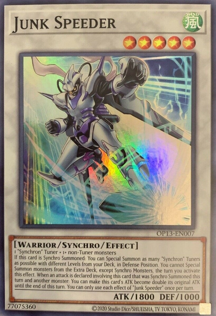 Image for Junk Speeder (OTS Tournament Pack 13) (OP13-EN007) - YuGiOh