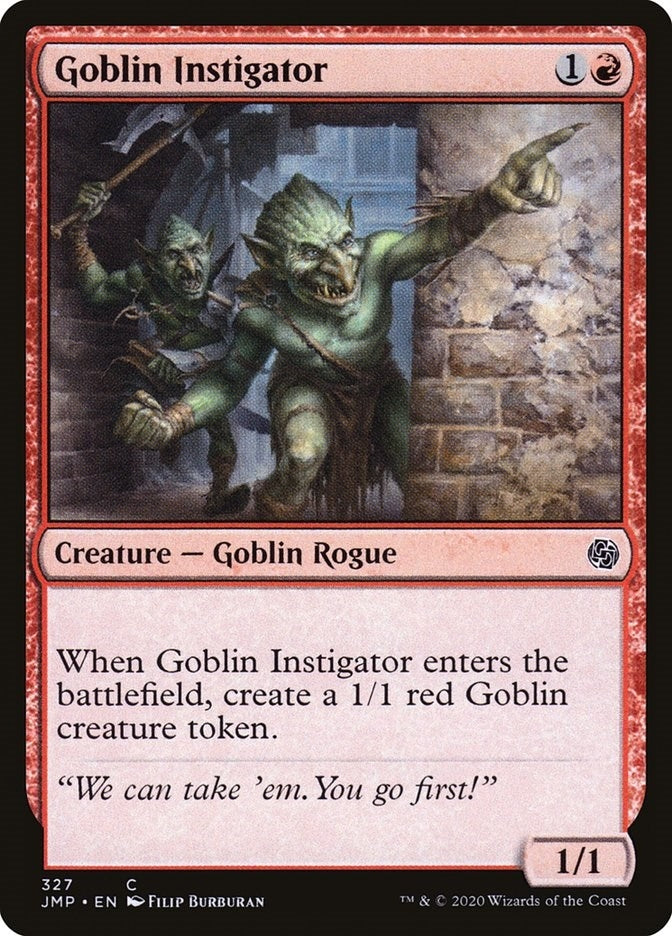 Image for Goblin Instigator (Jumpstart) (327) - Magic: The Gathering