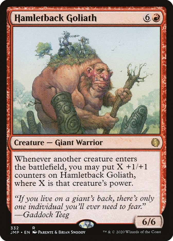 Image for Hamletback Goliath (Jumpstart) (332) - Magic: The Gathering
