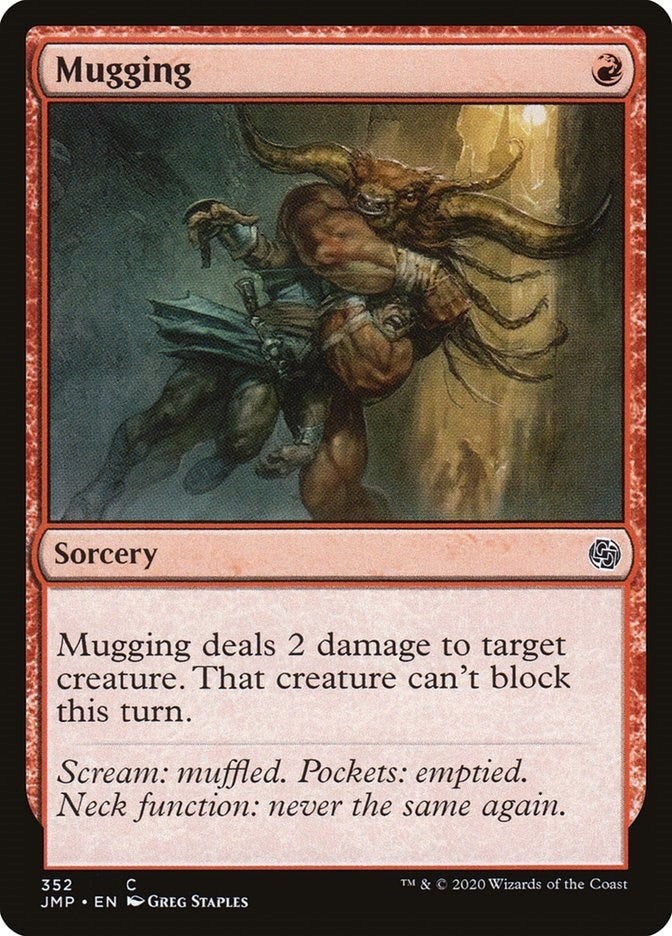 Image for Mugging (Jumpstart) (352) - Magic: The Gathering
