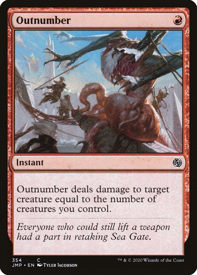 Image for Outnumber (Jumpstart) (354) - Magic: The Gathering