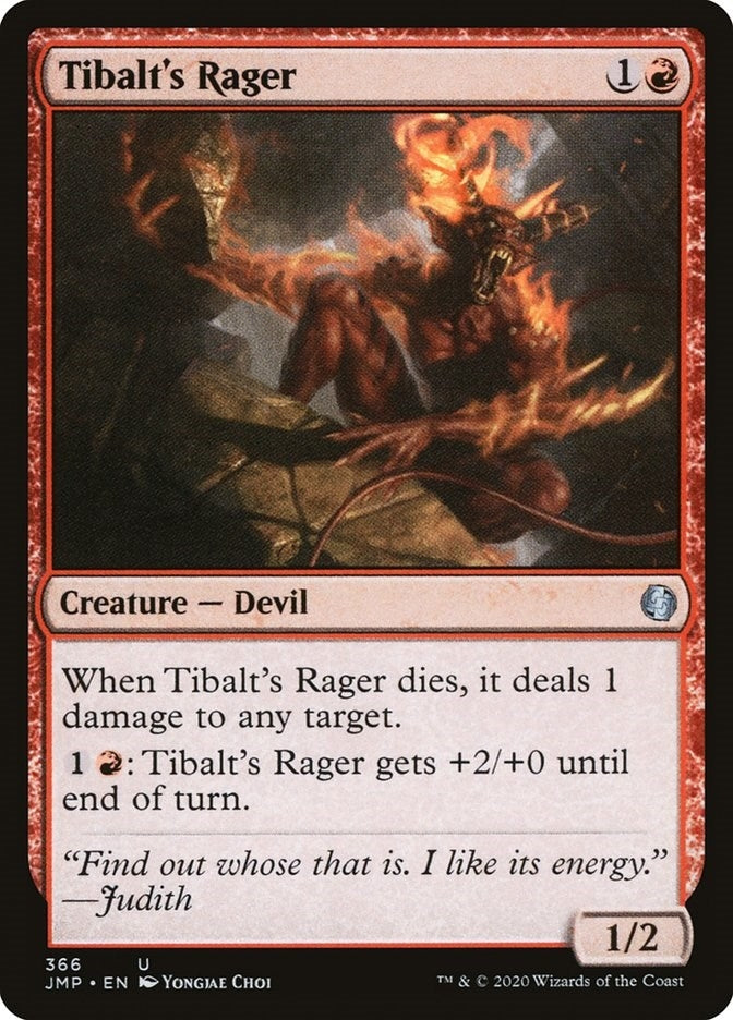 Image for Tibalt's Rager (Jumpstart) (366) - Magic: The Gathering