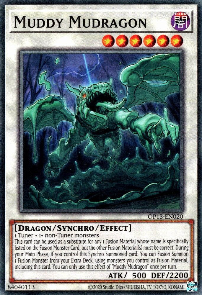 Image for Muddy Mudragon (OTS Tournament Pack 13) (OP13-EN020) - YuGiOh