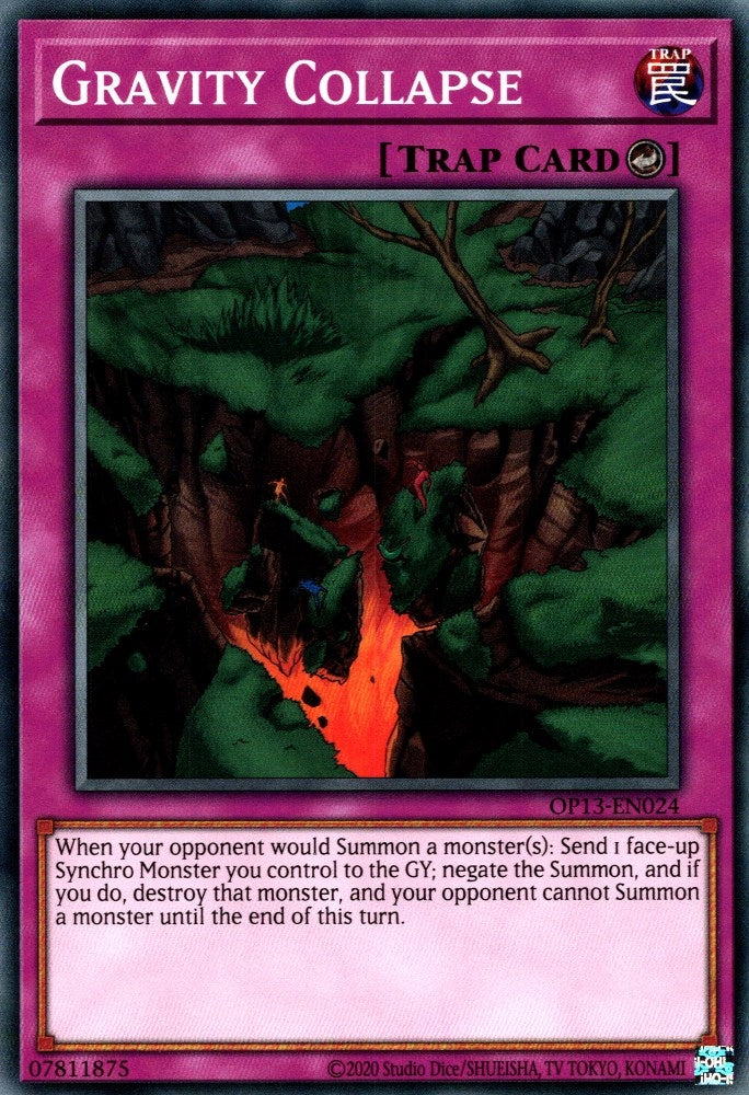 Image for Gravity Collapse (OTS Tournament Pack 13) (OP13-EN024) - YuGiOh