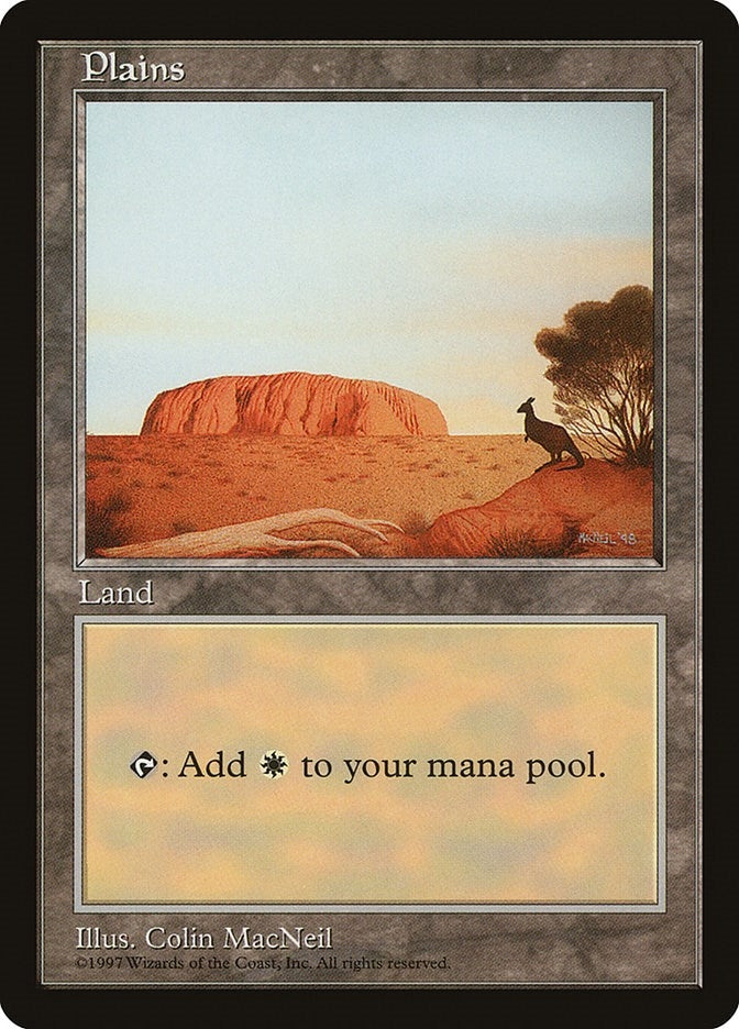 Image for Plains - Blue Pack (MacNeil) (APAC Lands) - Magic: The Gathering