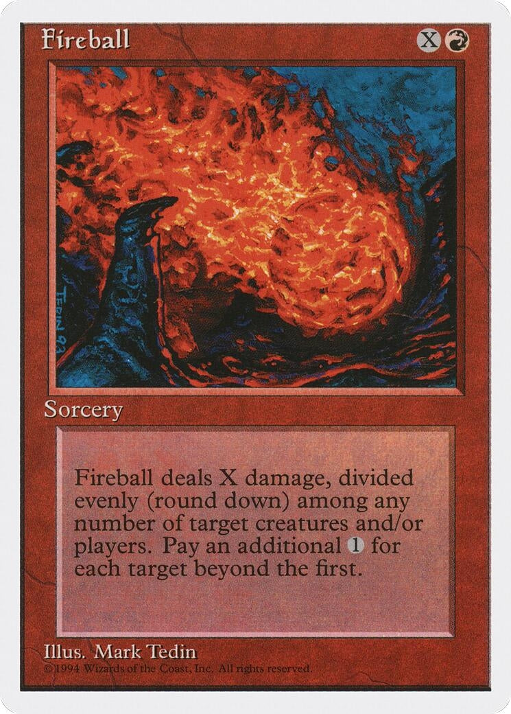 Image for Fireball (Media Promos) - Magic: The Gathering