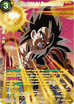 Image for Vegeta, Prideful Transformation (SPR) (Rise of the Unison Warrior) (BT10-105) - Dragon Ball Super: Masters