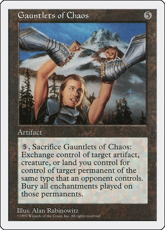 Image for Gauntlets of Chaos (Fifth Edition) - Magic: The Gathering