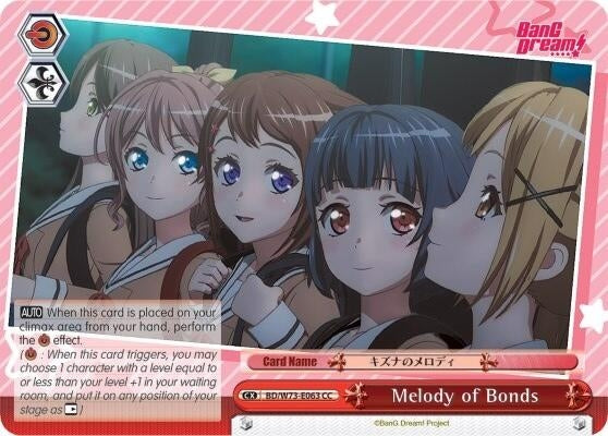 Image for Melody of Bonds (BanG Dream! Vol.2) (BD/W73-E063 CC) - Weiss Schwarz