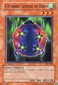 Image for 4-Starred Ladybug of Doom (Pharaoh's Servant) (PSV-088) - YuGiOh