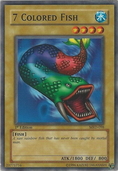 Image for 7 Colored Fish (Metal Raiders) (MRD-098) - YuGiOh