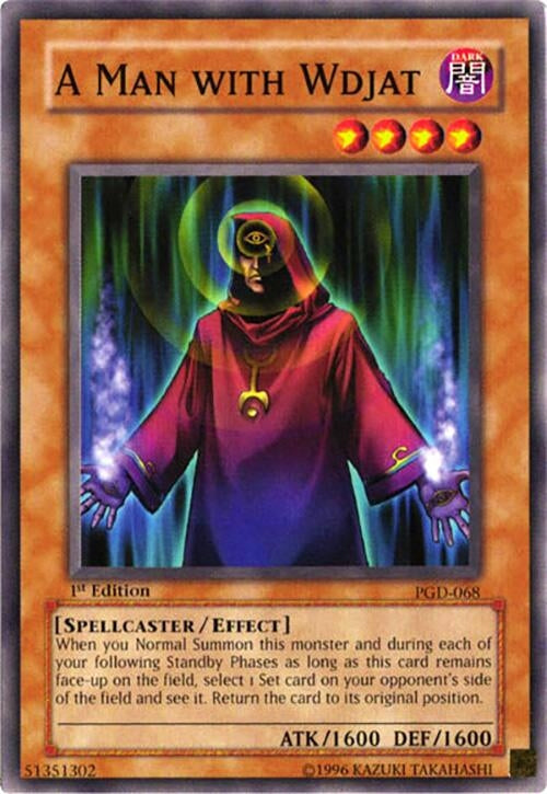 Image for A Man with Wdjat (Pharaonic Guardian) (PGD-068) - YuGiOh