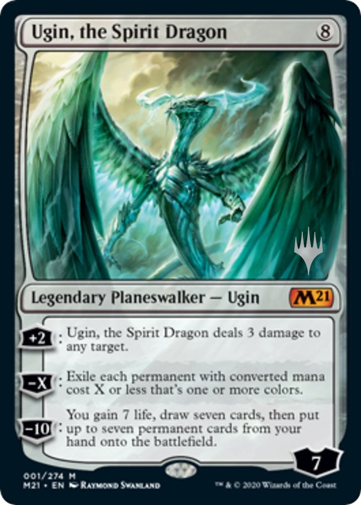 Image for Ugin, the Spirit Dragon (Promo Pack: Core Set 2021) (1) - Magic: The Gathering
