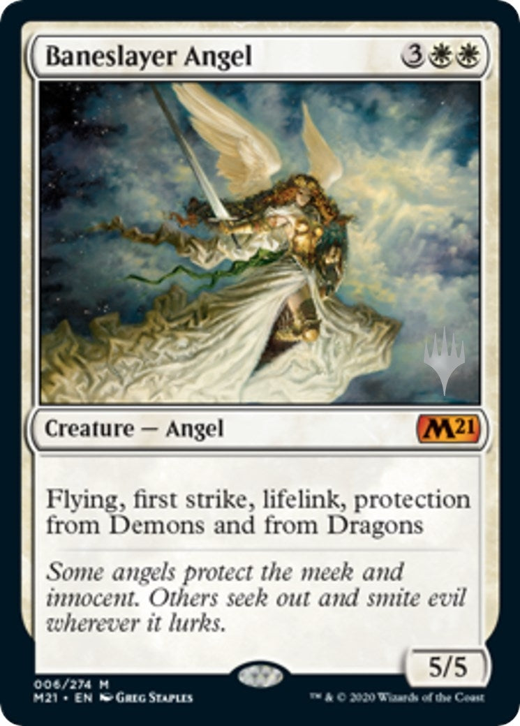 Image for Baneslayer Angel (Promo Pack: Core Set 2021) (6) - Magic: The Gathering