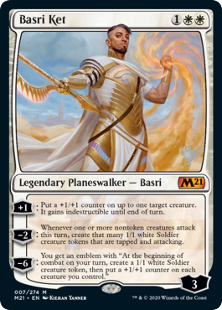 Image for Basri Ket (Promo Pack: Core Set 2021) (7) - Magic: The Gathering