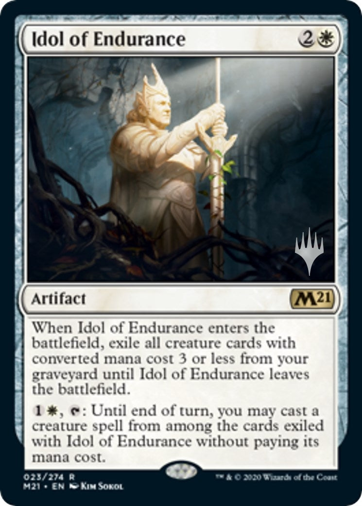 Image for Idol of Endurance (Promo Pack: Core Set 2021) (23) - Magic: The Gathering