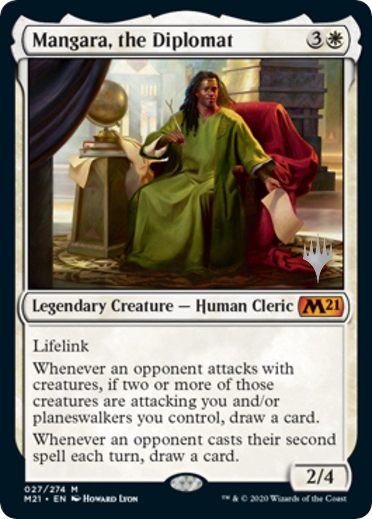 Image for Mangara, the Diplomat (Promo Pack: Core Set 2021) (27) - Magic: The Gathering