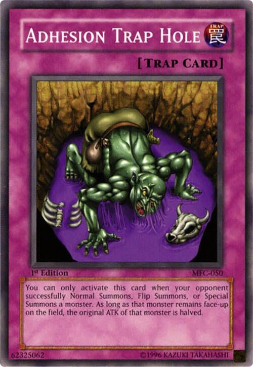 Image for Adhesion Trap Hole (Magician's Force) (MFC-050) - YuGiOh