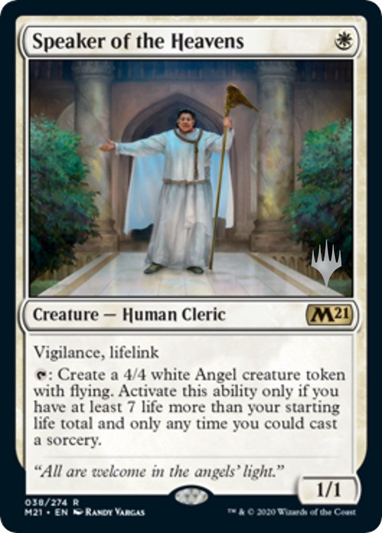 Image for Speaker of the Heavens (Promo Pack: Core Set 2021) (38) - Magic: The Gathering
