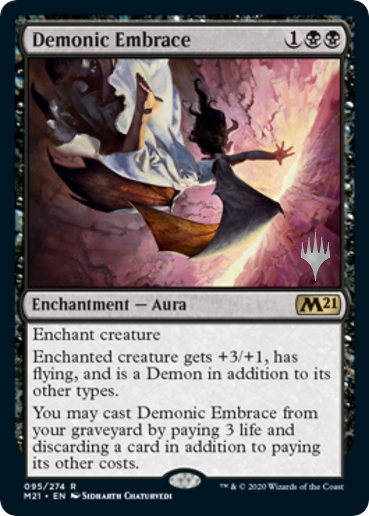 Image for Demonic Embrace (Promo Pack: Core Set 2021) (95) - Magic: The Gathering