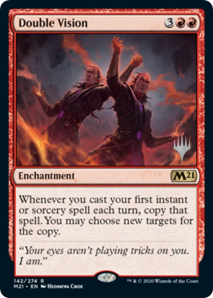 Image for Double Vision (Promo Pack: Core Set 2021) (142) - Magic: The Gathering