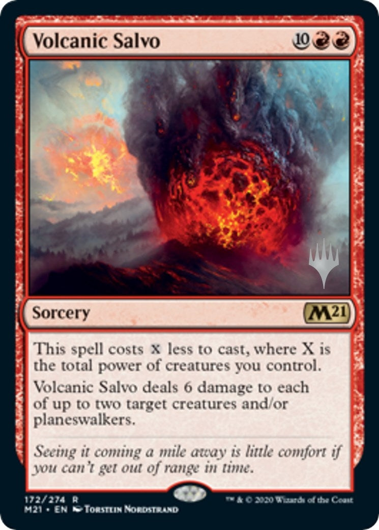 Image for Volcanic Salvo (Promo Pack: Core Set 2021) (172) - Magic: The Gathering