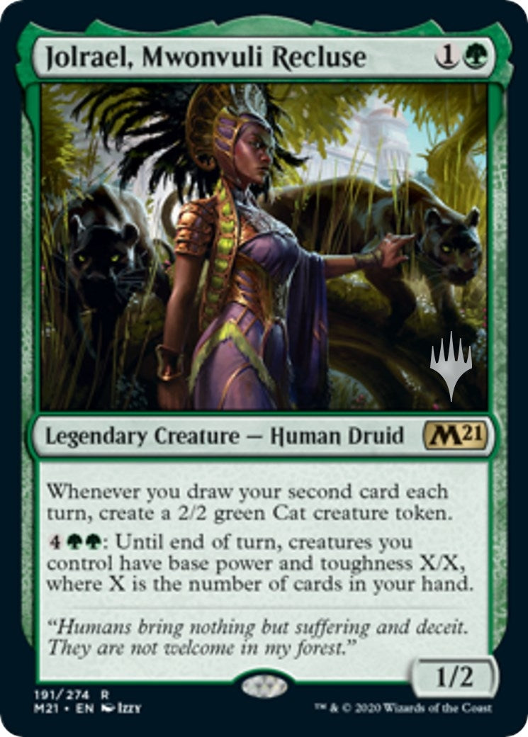 Image for Jolrael, Mwonvuli Recluse (Promo Pack: Core Set 2021) (191) - Magic: The Gathering