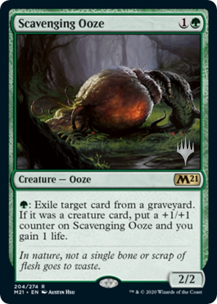 Image for Scavenging Ooze (Promo Pack: Core Set 2021) (204) - Magic: The Gathering