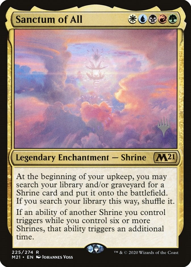 Image for Sanctum of All (Promo Pack: Core Set 2021) (225) - Magic: The Gathering