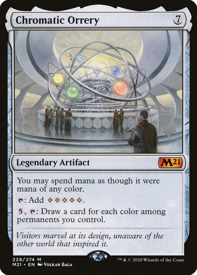 Image for Chromatic Orrery (Promo Pack: Core Set 2021) (228) - Magic: The Gathering