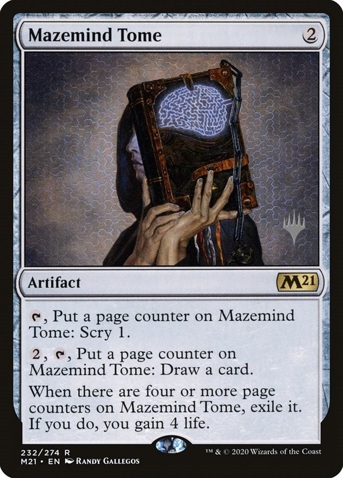 Image for Mazemind Tome (Promo Pack: Core Set 2021) (232) - Magic: The Gathering