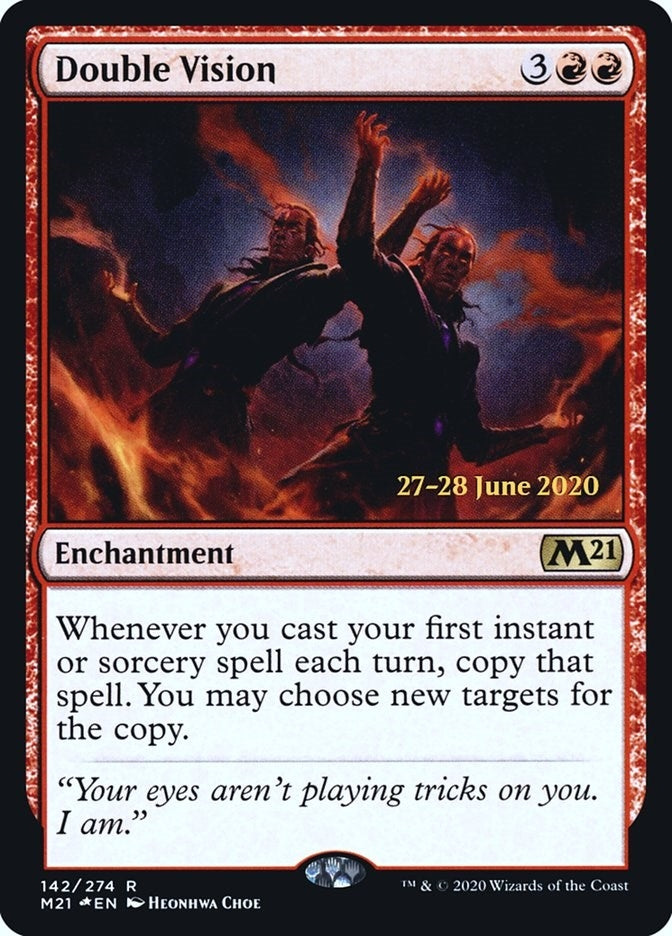 Image for Double Vision (Prerelease Cards) (142) - Magic: The Gathering
