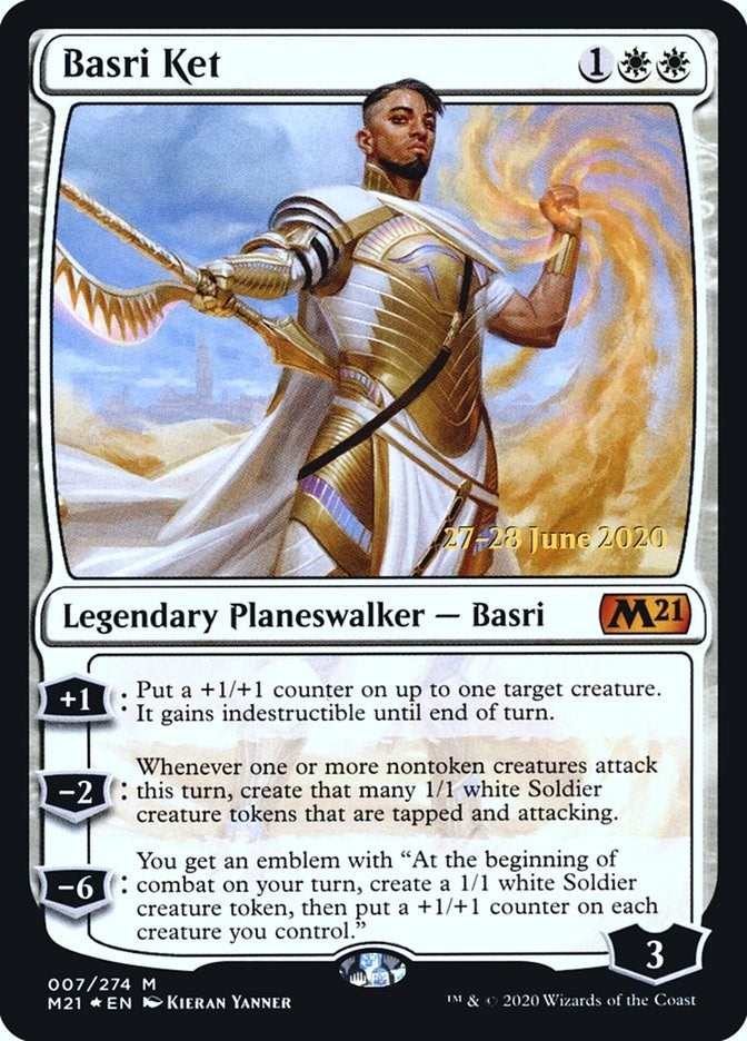 Image for Basri Ket (Prerelease Cards) (7) - Magic: The Gathering