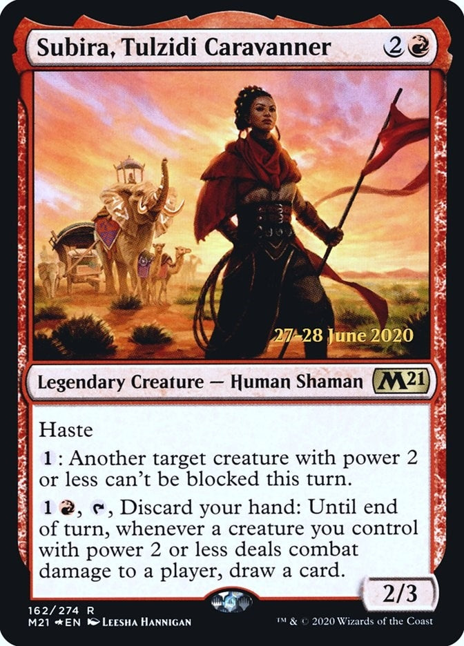 Image for Subira, Tulzidi Caravanner (Prerelease Cards) (162) - Magic: The Gathering