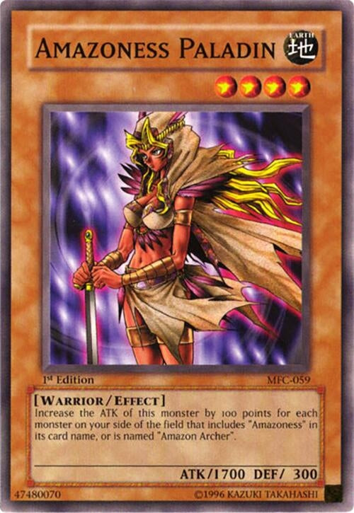 Image for Amazoness Paladin (Magician's Force) (MFC-059) - YuGiOh