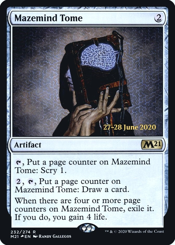 Image for Mazemind Tome (Prerelease Cards) (232) - Magic: The Gathering