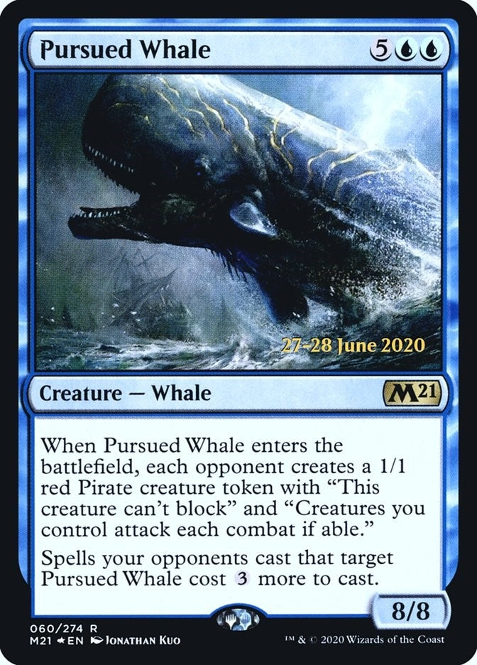 Image for Pursued Whale (Prerelease Cards) (60) - Magic: The Gathering