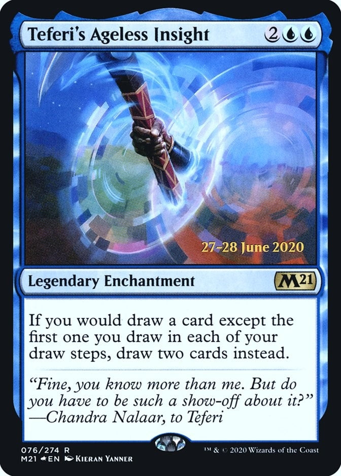 Image for Teferi's Ageless Insight (Prerelease Cards) (76) - Magic: The Gathering