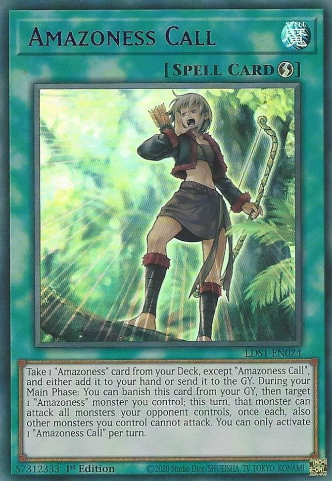 Image for Amazoness Call (Purple) (Legendary Duelists: Season 1) (LDS1-EN024) - YuGiOh