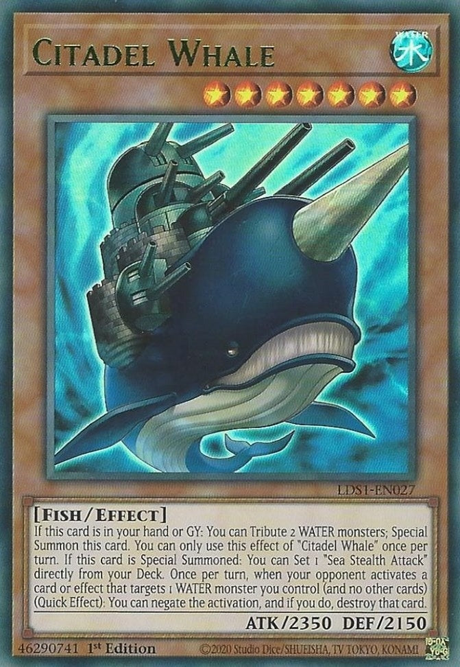 Image for Citadel Whale (Green) (Legendary Duelists: Season 1) (LDS1-EN027) - YuGiOh