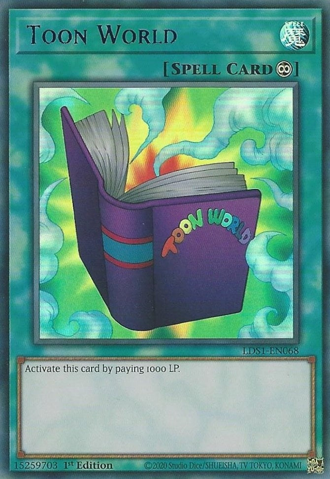 Image for Toon World (Blue) (Legendary Duelists: Season 1) (LDS1-EN068) - YuGiOh