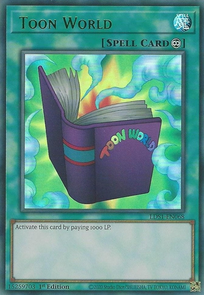 Image for Toon World (Green) (Legendary Duelists: Season 1) (LDS1-EN068) - YuGiOh