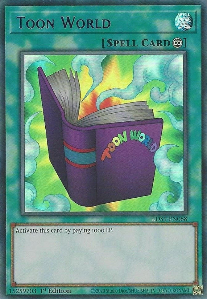Image for Toon World (Purple) (Legendary Duelists: Season 1) (LDS1-EN068) - YuGiOh