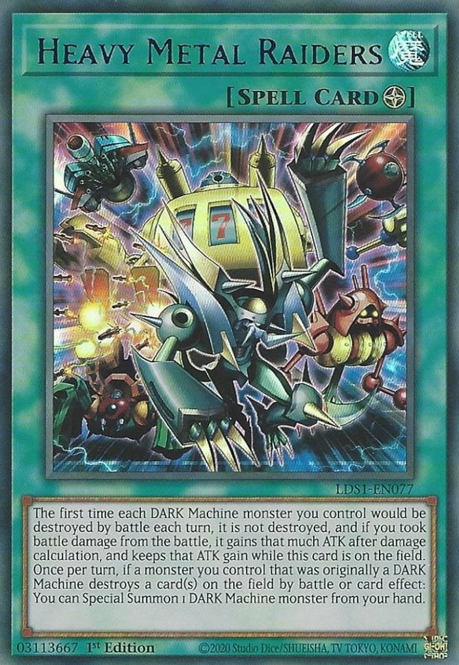 Image for Heavy Metal Raiders (Blue) (Legendary Duelists: Season 1) (LDS1-EN077) - YuGiOh