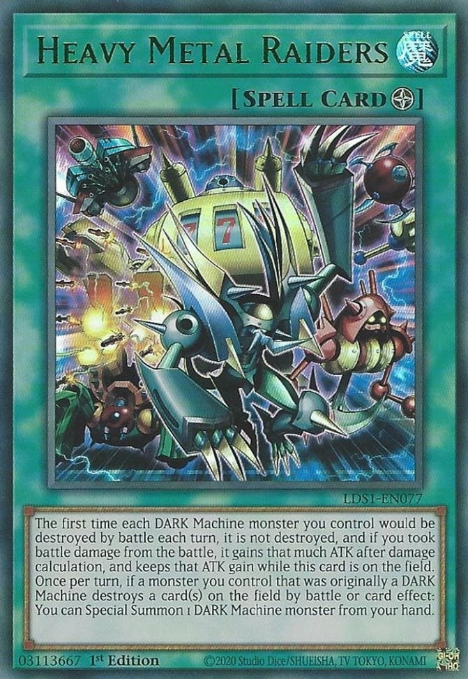 Image for Heavy Metal Raiders (Green) (Legendary Duelists: Season 1) (LDS1-EN077) - YuGiOh