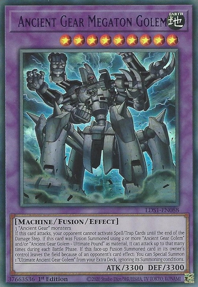Image for Ancient Gear Megaton Golem (Purple) (Legendary Duelists: Season 1) (LDS1-EN088) - YuGiOh